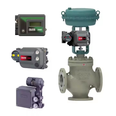 Control Valve dengan Valve Positioner DVC6200 Positioner Digital Smart Fisher Valve Positioner