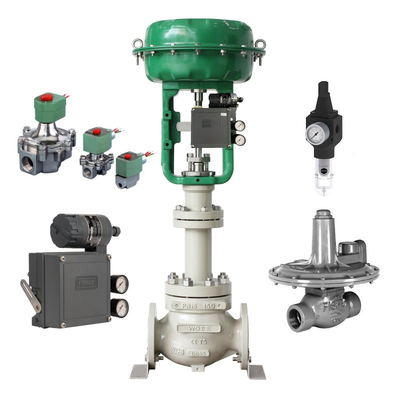 Brand New Original Fisher 3582i Pneumatic Valve Positioner Dengan Pengatur Penurunan Tekanan Dan Solenoid Valve