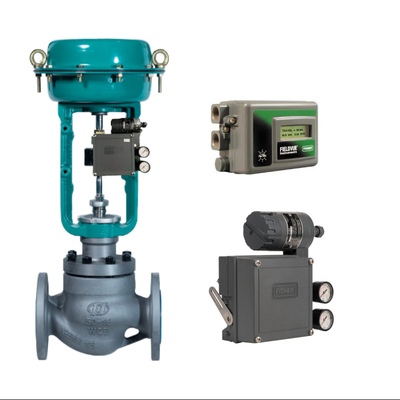 Brand New Original Fisher 3582i Pneumatic Valve Positioner Dengan Pengatur Penurunan Tekanan Dan Solenoid Valve