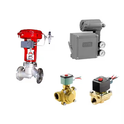 Fisher 3582i Elektro-pneumatik Valve Positioner Dan Fisher 67CFR Air Filter Regulator Stock Supplier Dengan Pneumatic Control Valve