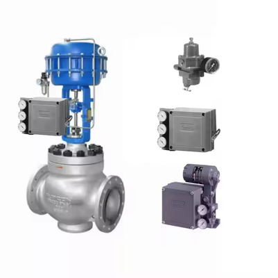 Katup Kontrol Pneumatik Dengan Fisher 3582i Electro-Pneumatic Positioner dan ASCO Solenoid Valves