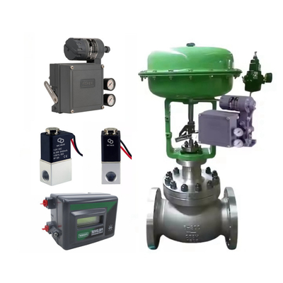 New Emerson Fisher 3582i Elektro Pneumatic Valve Positioner Dengan Solenoid Valve