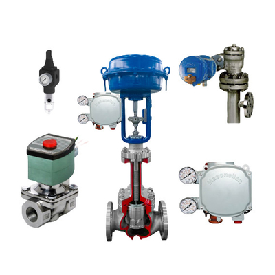 Intelijen Valve Positioner Dengan Umpan Balik HART Positioner Control Valve Di Stok