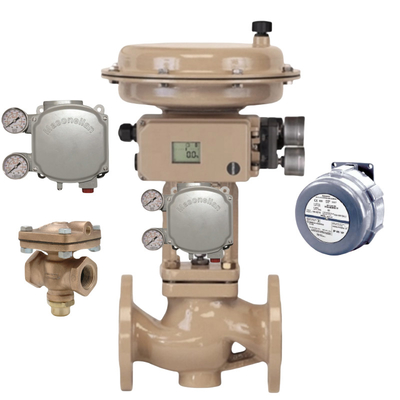 Intelijen Valve Positioner Dengan Umpan Balik HART Positioner Control Valve Di Stok