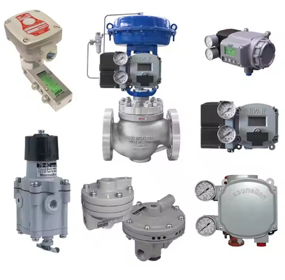 Baru Masoneilan SVi1000 4-20 MA Single-acting Digital Valve Positioner Dan katup kontrol pneumatik
