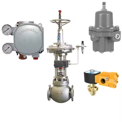 Valve Positioner Masoneilan SVi1000 Dengan Burkert Solenoid Valve Dan 78-40 Regulator Filter Udara Untuk China Brand Control Valves