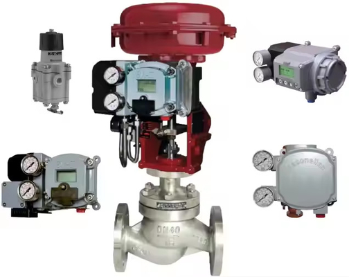 Katup Kontrol Cina Dengan Masoneilan SVi1000 Digital Valve Positioner Dan 78-40 Pressure Reducing Valve