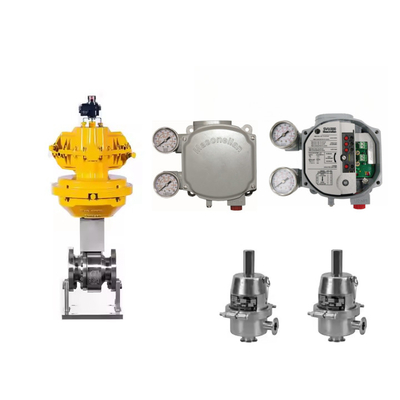 Katup Kontrol Cina Dengan Masoneilan SVi1000 Digital Valve Positioner Dan 78-40 Pressure Reducing Valve
