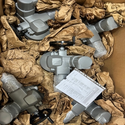 The Flow Control Valve Skid dilengkapi dengan katup listrik Auma SQV dan SQRV serial aktuator frekuensi variabel