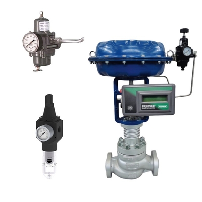 Stock Fisher Pneumatic Control Valve Kualitas tinggi Model populer seperti DVC2000 DVC6200 3582i DIGITAL HART VALVE POSITIONER Dengan ASCO solenoid valve