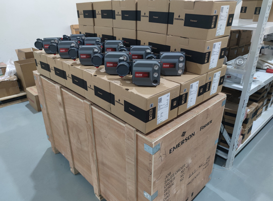 Stock Fisher Pneumatic Control Valve Kualitas tinggi Model populer seperti DVC2000 DVC6200 3582i DIGITAL HART VALVE POSITIONER Dengan ASCO solenoid valve