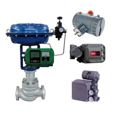 Katup kontrol Cina dilengkapi dengan Fisher DVC6200 DVC2000 DVC7k DVC510si posisi katup cerdas dan ASCO katup solenoid