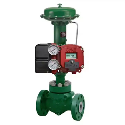 Bagian Masoneilan SVI II AP Advanced Performance Digital Valve Positioner Dengan ASCO Solenoid Valve Untuk China Flow Control Valve