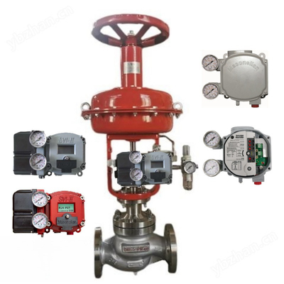 Masoneilan SVI II AP Advanced Performance Digital Valve Positioner Dengan ASCO Solenoid Valve Untuk China Flow Control Valve