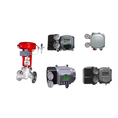 DN250 Pneumatic Control Valves Dengan SVI2-21123121 Masoneilan Digital Valve Positioner Dan 78-40 Filter Regulator