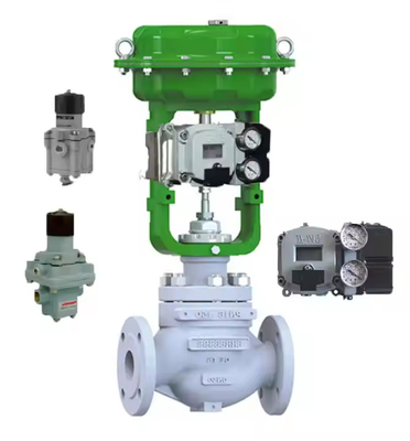 Cina Valve Advanced Stainless Steel Carbon Top Body Control Valve Dengan Masoneilan SVI2 Valve Positioner