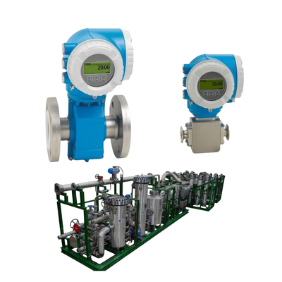 Peralatan China yang dipasang pada skid E+H Endress + Hauser Proline Promag H 300 Transmitter aliran elektromagnetik