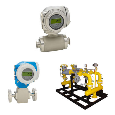 Peralatan China yang dipasang pada skid E+H Endress + Hauser Proline Promag H 300 Transmitter aliran elektromagnetik