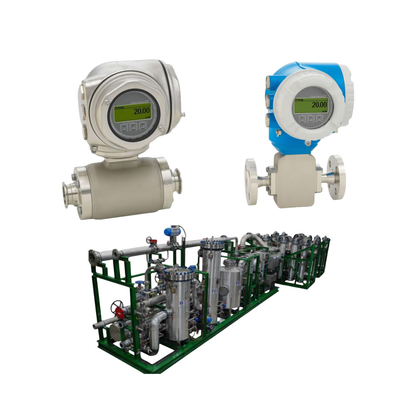 Peralatan China yang dipasang pada skid E+H Endress + Hauser Proline Promag H 300 Transmitter aliran elektromagnetik