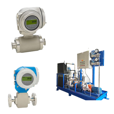 Peralatan China yang dipasang pada skid E+H Endress + Hauser Proline Promag H 300 Transmitter aliran elektromagnetik