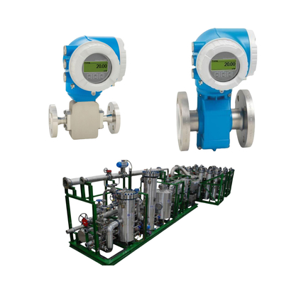 Peralatan China yang dipasang pada skid E+H Endress + Hauser Proline Promag H 300 Transmitter aliran elektromagnetik
