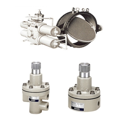 Klep Kontrol Aliran Skid Dilengkapi dengan KOSO 710C Control Valve 7300RA Silinder PRF400 Filter Pressure Reducing Valve