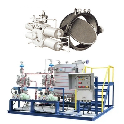 Klep Kontrol Aliran Skid Dilengkapi dengan KOSO 710C Control Valve 7300RA Silinder PRF400 Filter Pressure Reducing Valve