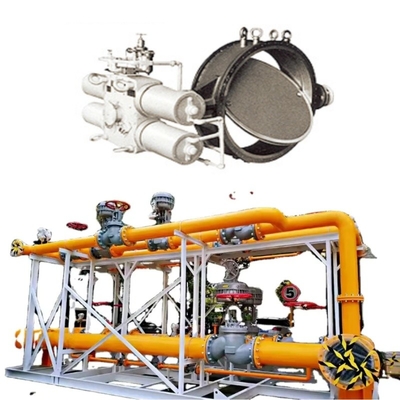Klep Kontrol Aliran Skid Dilengkapi dengan KOSO 710C Control Valve 7300RA Silinder PRF400 Filter Pressure Reducing Valve