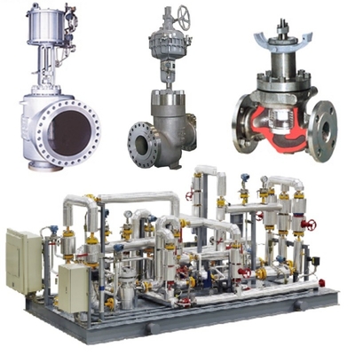 Slip Valve Kontrol Aliran Dilengkapi dengan KOSO Valves 500M/500D Dan 5200LA/6300LA Pneumatic Actuators EP800 Valve Positioners