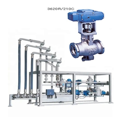 Tekanan / Kontrol Aliran Skid Clothing Dan KOSO Valve Dengan 3620R / 3500R / 3500L / 3600R / 3600L / 3620R / 3620L Solid State Electronic Actuators Set Lengkap