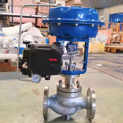 Penyedia saham Tissin katup posisier TS600 TS800 SMC regulator filter dengan aktuator Cina sebagai Control Valves