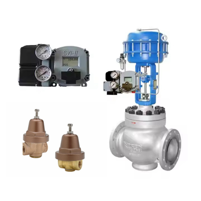 Katup Kontrol Pneumatik Dengan Masoneilan Pneumatic Smart Positioner SVI2-21113121 Single Action Dengan Umpan Balik Tanpa Tampilan