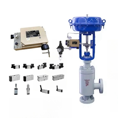 Sensitivitas tinggi positioner katup kontrol samson Dengan Neles Solenoid Valve