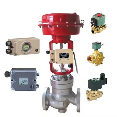 Sensitivitas tinggi positioner katup kontrol samson Dengan Neles Solenoid Valve