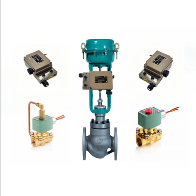 Asco Solenoid Valves Dan Samson 4763 Positioner Untuk Samson Flow Control Valve