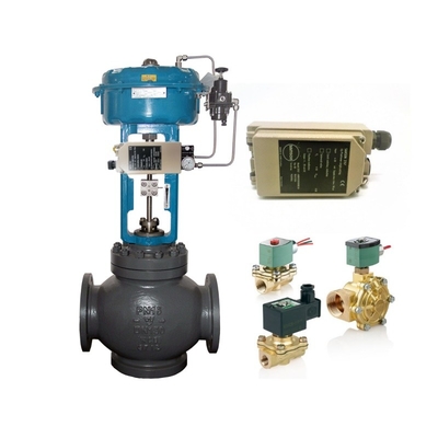 Supplier Single Acting Electropneumatic Valve Positioner Samson 3767 Dengan ASCO Solenoid Valve Untuk Control Valve