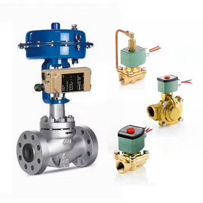 Original Samson 3767 Electropneumatic Valve Positioner Dan Solenoid Valve Untuk Pneumatic Control Valves