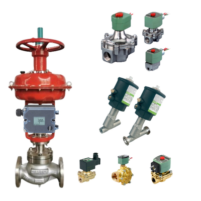 Multi-turn Actuators SA Dan SAR Oleh AUMA Dengan SAMSON 3725 HART Pneumatic Valve Positioner Dan ASCO Solenoid Valve Di Stok