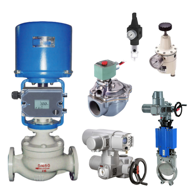 Multi-turn Actuators SA Dan SAR Oleh AUMA Dengan SAMSON 3725 HART Pneumatic Valve Positioner Dan ASCO Solenoid Valve Di Stok
