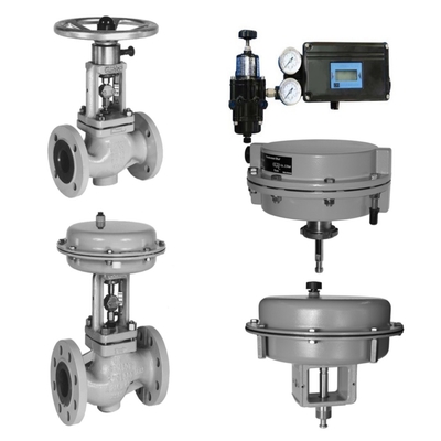 Samson 3241 Globe Valve Dan 3271 Pneumatic Actuator, Dilengkapi dengan Valve Positioner berkualitas tinggi yang diproduksi di dalam negeri