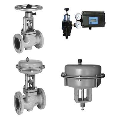 Samson 3241 Globe Valve Dan 3271 Pneumatic Actuator, Dilengkapi dengan Valve Positioner berkualitas tinggi yang diproduksi di dalam negeri