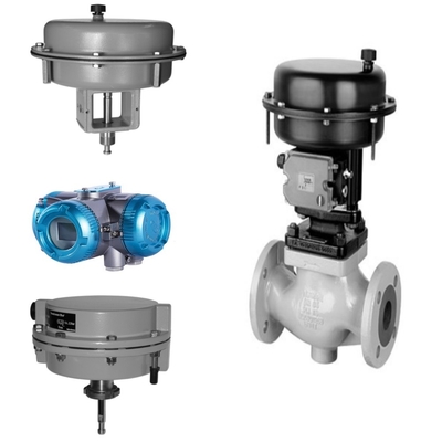 Samson 3260/3244 Control Valve Dan 3271/3277 Pneumatic Actuator Dengan 3967 Solenoid Valve Dan China High Quality Positioner