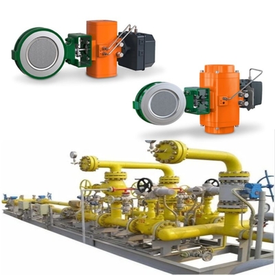 Katup kupu-kupu Fisher dengan Bettis Pneumatic Actuator dan DVC6200 Controller