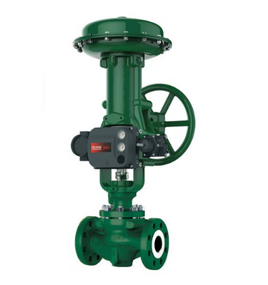 Skid Switch Valve Dengan Fisher Easy-e ED Control Valve 585C/657/667 Aktuator Dan DVC6020 Kontrol Valve Cerdas