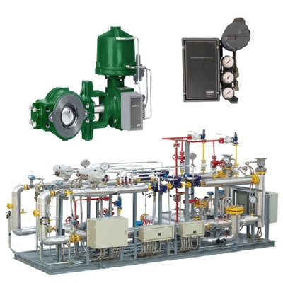 Skid Pengganti Katup Dengan Katup Kontrol Fisher V250 Dengan Aktuator Pneumatik 1061 3610/3620J/3620JP Valve Positioner