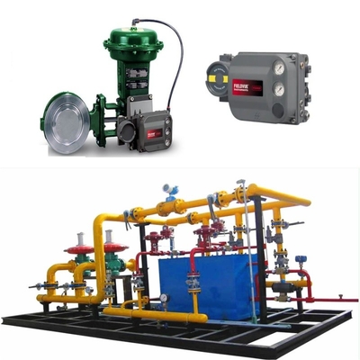 Skid Switch Valve Dilengkapi dengan Fisher 8560 Valve Dengan 1052 Aktuator Dan DVC6000 Seri Digital Valve Controller