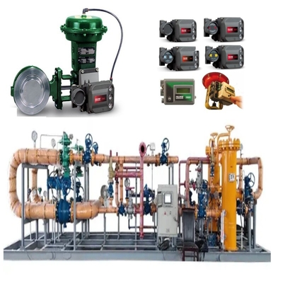 Skid Switch Valve Dilengkapi dengan Fisher 8560 Valve Dengan 1052 Aktuator Dan DVC6000 Seri Digital Valve Controller