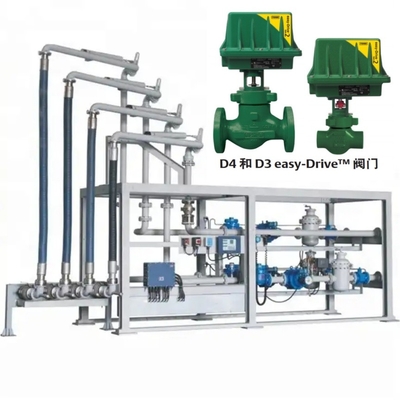 Katup Kontrol Aliran Skid Dengan EMERSON Fisher D3/D4 Katup Kontrol Dengan Generasi 2 Easy-Drive Electric Actuator