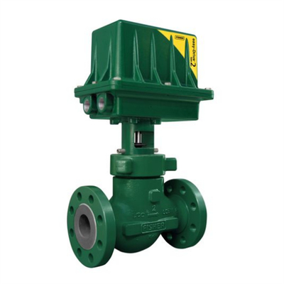 Katup Kontrol Aliran Skid Dengan EMERSON Fisher D3/D4 Katup Kontrol Dengan Generasi 2 Easy-Drive Electric Actuator