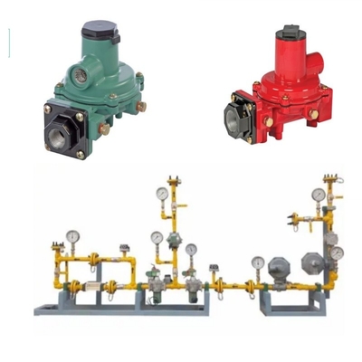 Skid Switch Valve dilengkapi dengan Fisher R Series R222H/R222 Regulator dan WIKA Pressure Gauge